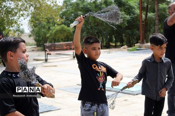 برپایی عزاداری شهادت امام حسن مجتبی (ع)  و رحلت پیامبر اکرم(ص) در روستای رستم آباد