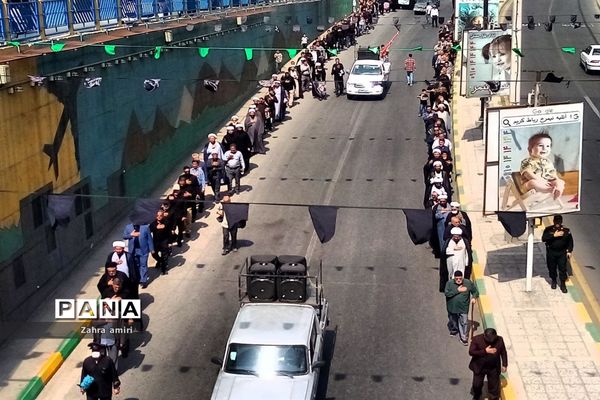 راهپیمایی ۲۸ صفر در شهرستان رباط‌کریم