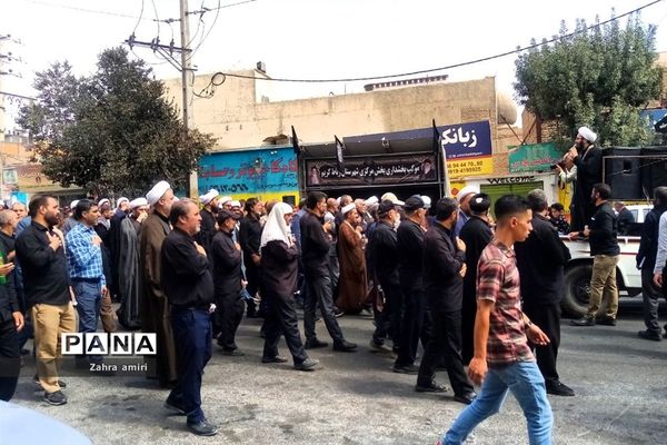 راهپیمایی ۲۸ صفر در شهرستان رباط‌کریم