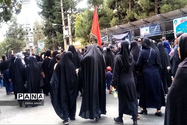 راهپیمایی ۲۸ صفر در شهرستان رباط‌کریم