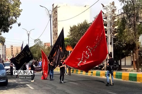 راهپیمایی ۲۸ صفر در شهرستان رباط‌کریم