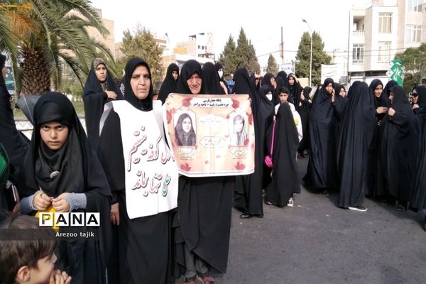 مراسم تشییع شهید گمنام در شهرستان‌ورامین