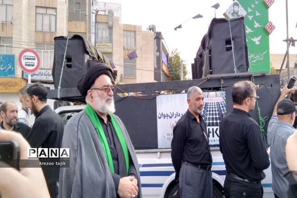 مراسم تشییع شهید گمنام در شهرستان‌ورامین