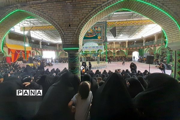 تعزیه ورود اسرا به شام در روستای جندان