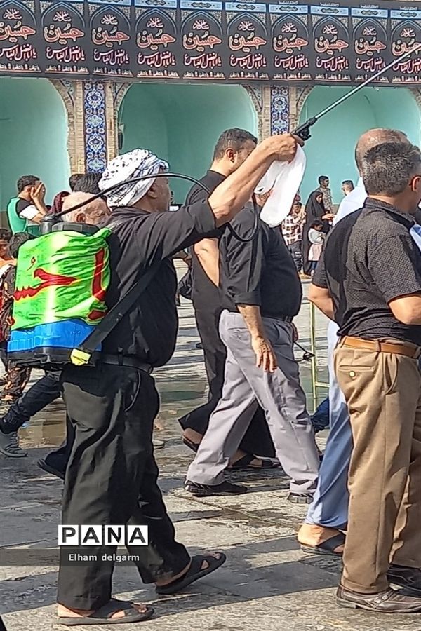 عزاداری مردم شوش در ایام سوگواری پایان ماه صفر