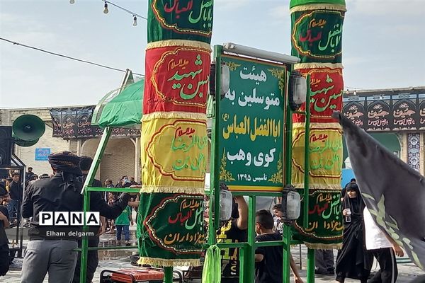 عزاداری مردم شوش در ایام سوگواری پایان ماه صفر