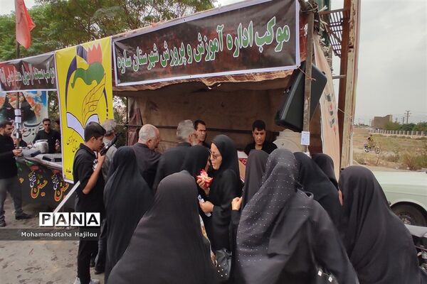 همایش پیاده‌روی حرم تا حرم  در شهرستان ساوه