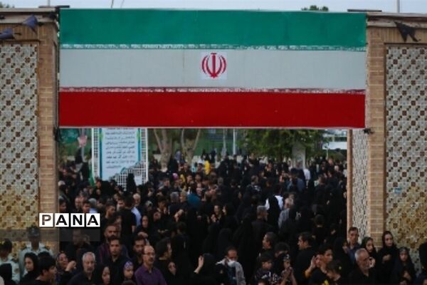 حال و هوای گلستان شهدا در روز ۲۸صفر