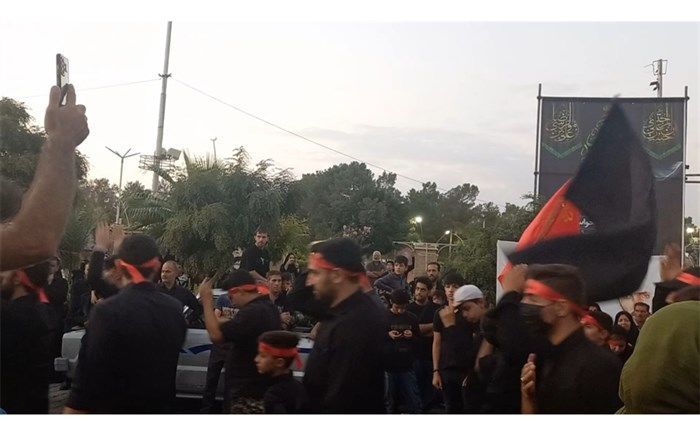 برگزاری مراسم عزاداری درروز رحلت پیامبر اکرم در فریدونشهر/فیلم