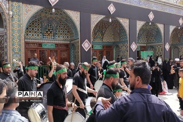 عزاداری ایام پایانی ماه صفر در حرم حضرت معصومه(س)