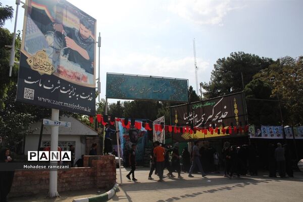قاب‌هایی از موکب بانوان خدیجه کبری (س)