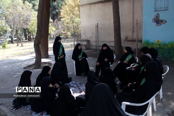 قاب‌هایی از موکب بانوان خدیجه کبری (س)