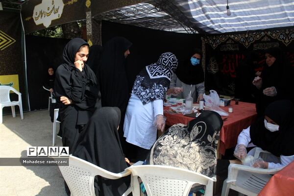 قاب‌هایی از موکب بانوان خدیجه کبری (س)