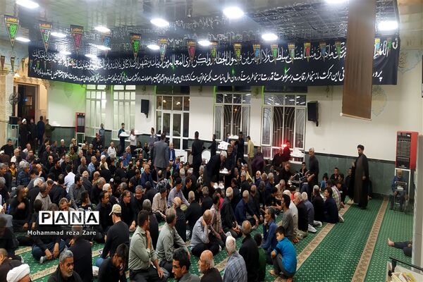 آیین سوگواری امام رئوف در آرامگاه سید حمزه کاشمر