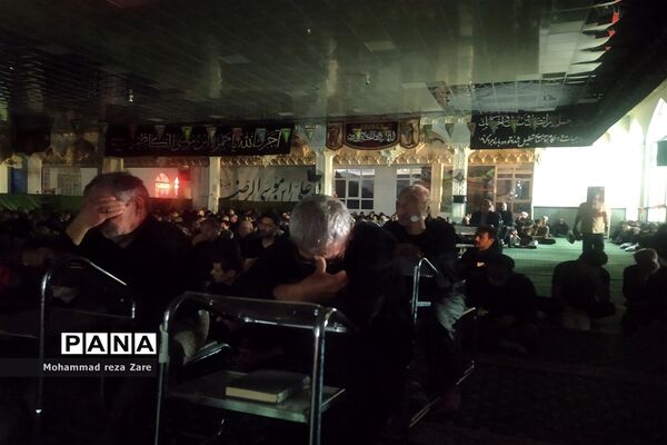آیین سوگواری امام رئوف در آرامگاه سید حمزه کاشمر