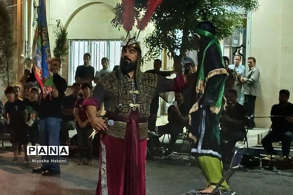 اجرای تعزیه‌خوانی در بهارستان‌دو