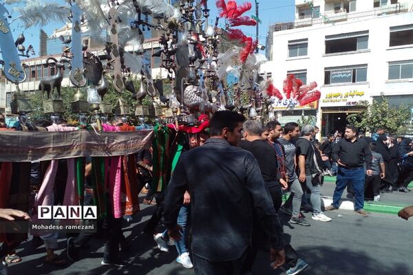 عزاداری زائران و مجاوران رضوی