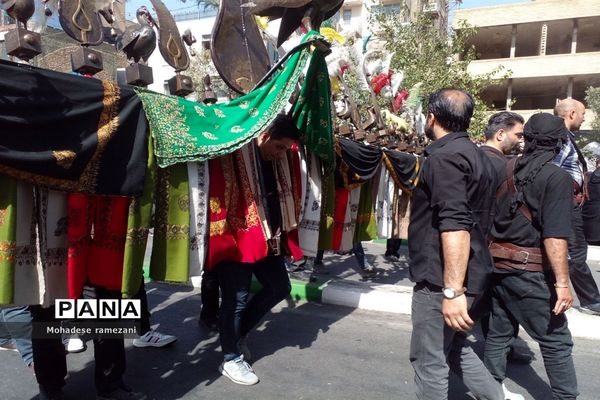 عزاداری زائران و مجاوران رضوی