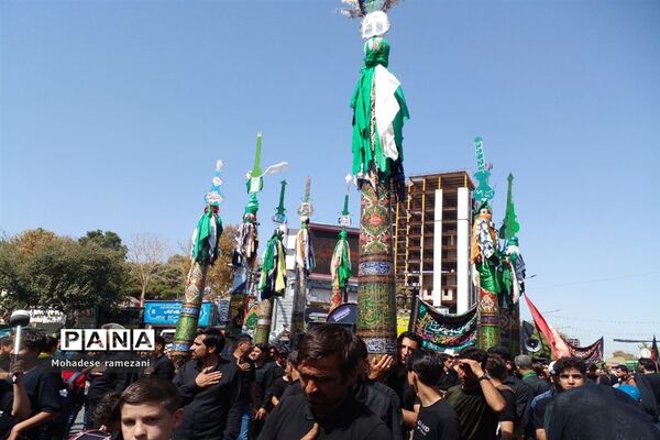عزاداری زائران و مجاوران رضوی