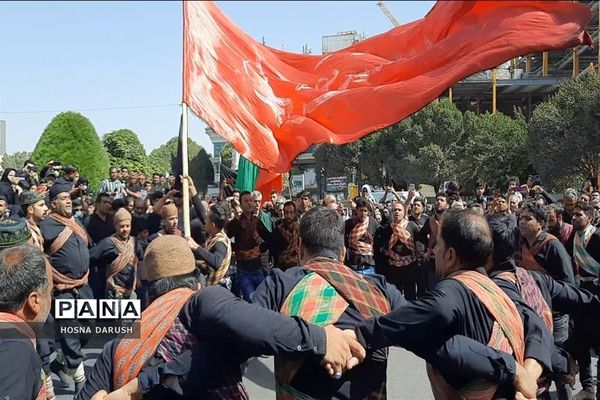 مراسم عزاداری شهادت امام رضا (ع) در مشهد مقدس