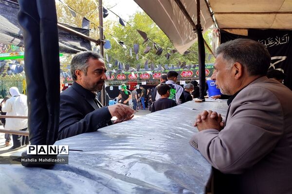 برپایی موکب خدمت‌رسانی شورای هماهنگی مدارس و مراکز غیردولتی مشهد الرضا در دهه آخر صفر