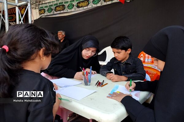 برپایی موکب خدمت‌رسانی شورای هماهنگی مدارس و مراکز غیردولتی مشهد الرضا در دهه آخر صفر