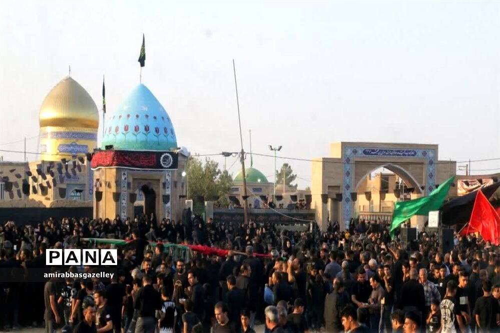 تجمع هیات‌ها به‌مناسبت شهادت امام رضا(ع) در اسفندآباد ابرکوه