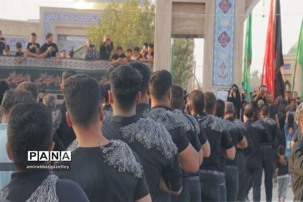 تجمع هیات‌ها به‌مناسبت شهادت امام رضا(ع) در اسفندآباد ابرکوه