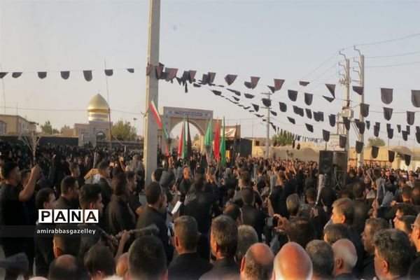 تجمع هیات‌ها به‌مناسبت شهادت امام رضا(ع) در اسفندآباد ابرکوه