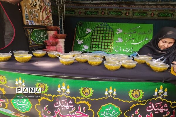 برپایی طرح گام‌های عاشقی در دبستان خدیجه مصلی نژاد منطقه تبادکان