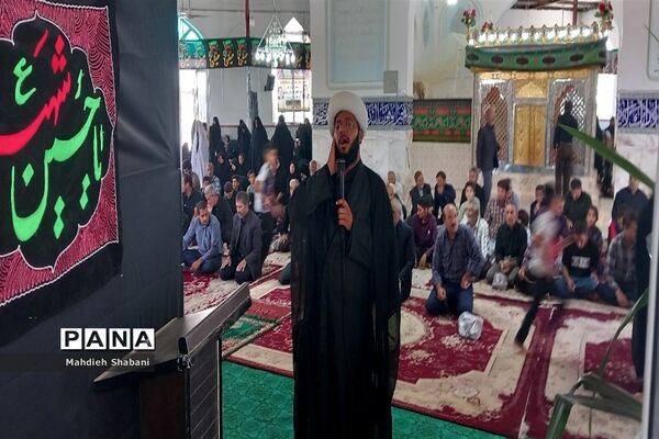 برگزاری مراسم عزاداری شهادت امام رضا (ع) در امامزاده سید محمد کاشمر