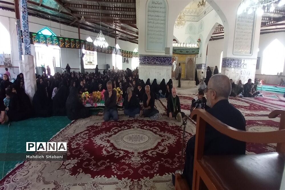 برگزاری مراسم عزاداری شهادت امام رضا (ع) در امامزاده سید محمد کاشمر