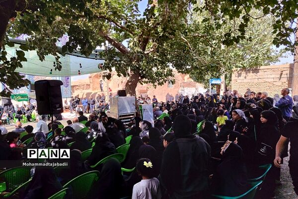 مراسم تعزیه‌خوانی شهادت حضرت علی اکبر(ع) در شهر ریوند