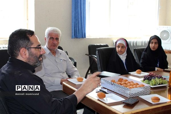 حضور رئیس سازمان بسیج رسانه در خبرگزاری پانا کرمانشاه