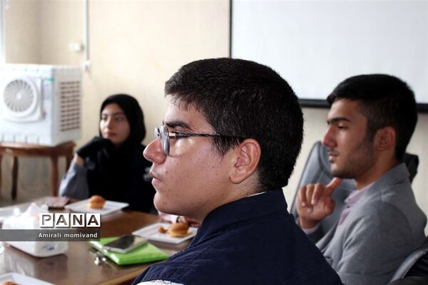حضور رئیس سازمان بسیج رسانه در خبرگزاری پانا کرمانشاه