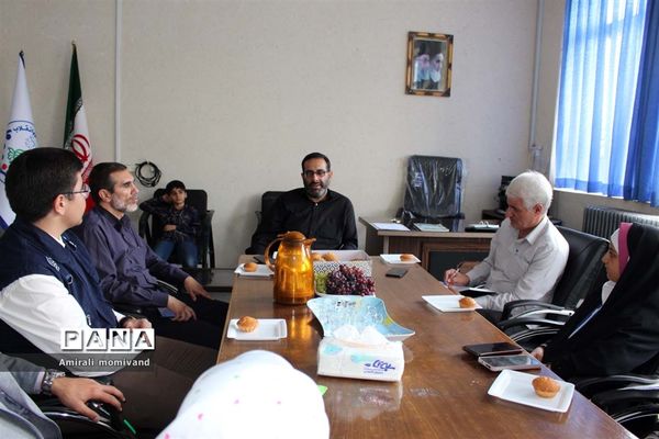 حضور رئیس سازمان بسیج رسانه در خبرگزاری پانا کرمانشاه