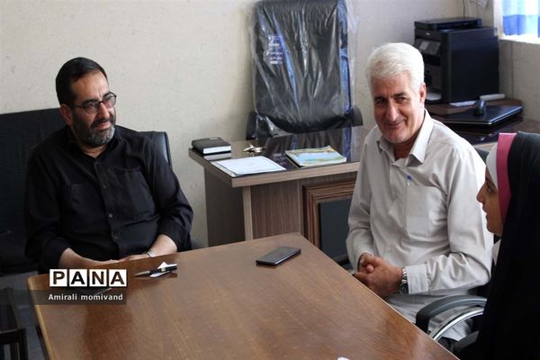 حضور رئیس سازمان بسیج رسانه در خبرگزاری پانا کرمانشاه