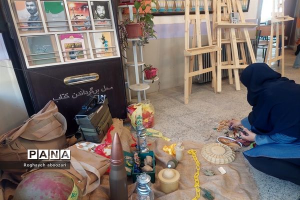 آماده‌سازی دبیرستان عصمت صفادشت به‌مناسبت بازگشایی و هفته دفاع مقدس