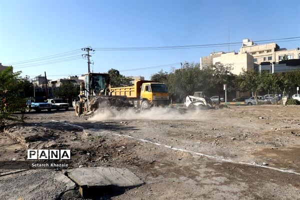 آغاز علمیات اجرایی احداث چهارراه شهید محسن کاشانی