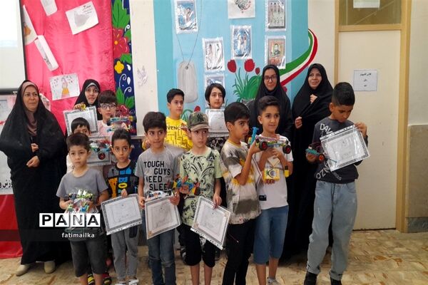 برگزاری اختتامیه پایگاه‌های تابستانی اوقات فراغت در شهرستان فیروزکوه