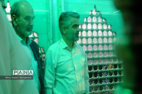 غبارروبی حرم مطهر حضرت جعفر بن موسی الکاظم (ع) شهرستان پیشوا
