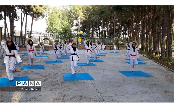 اداره ورزش و جوانان کاشمر خانه تکواندو راه اندازی کرده است