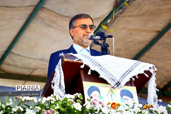 رژه نیروهای مسلح در استان مازندران