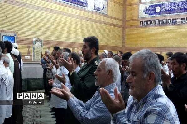 آخرین نماز جمعه شهریور ماه شهر جوادآباد با عطر دفاع مقدس