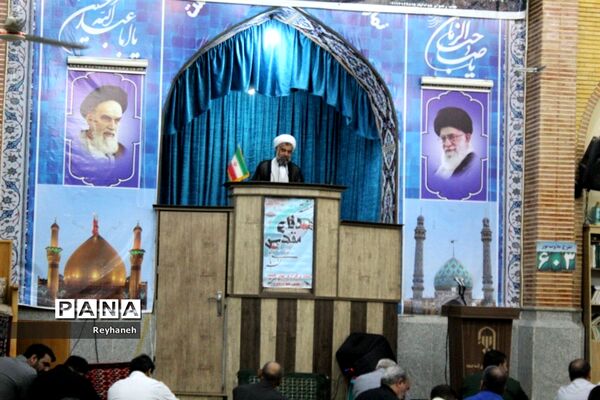 آخرین نماز جمعه شهریور ماه شهر جوادآباد با عطر دفاع مقدس