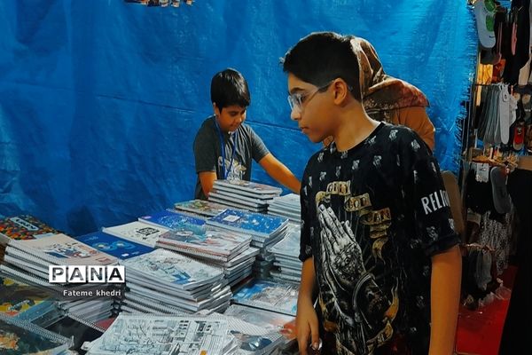 روز پایانی نمایشگاه نوشت افزار اهواز