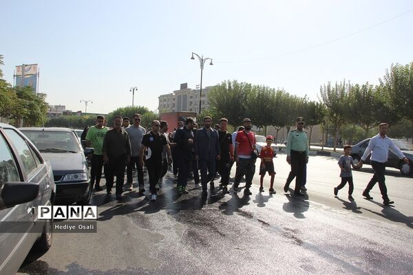 همایش پیاده‌روی خانوادگی دراسلامشهر
