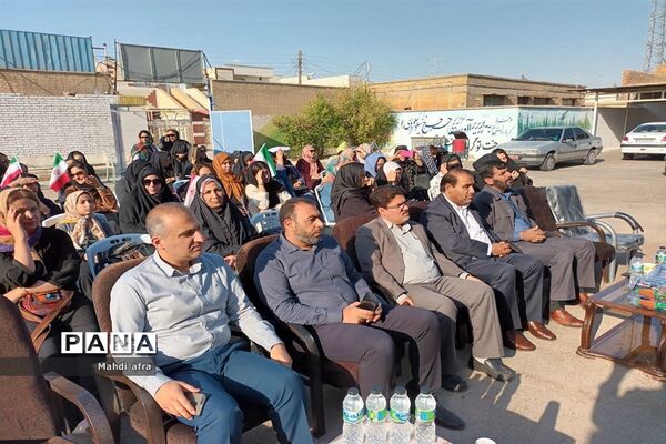 مراسم جشن جوانه‌های کلاس هفتمی در شهرستان بهبهان