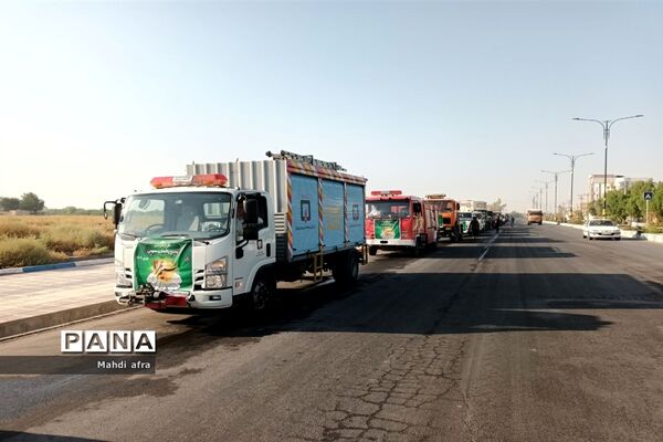 اجرای مانور پاکسازی مدارس بهبهان در قالب طرح شمیم مهر۳