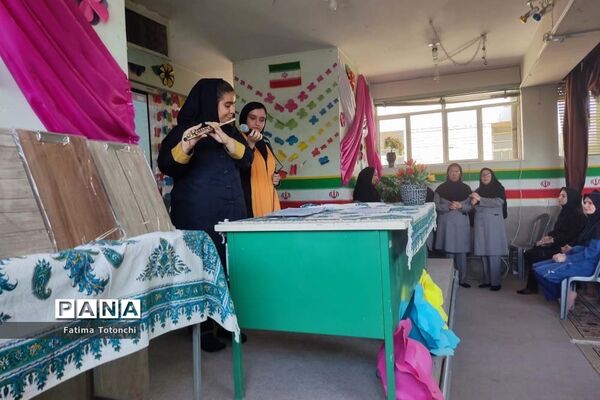 مراسم استقبال از دانش‌آموزان پایه هفتم مدرسه گراشی ناحیه ۳ شیراز